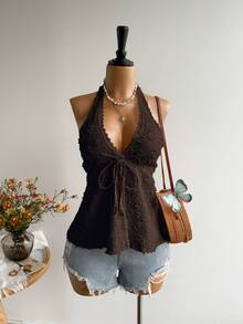 Women's Backless Beach Outfit